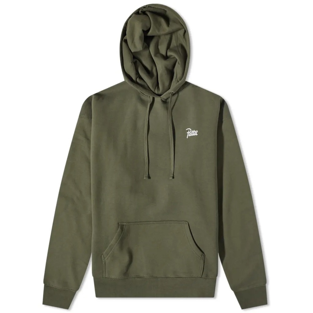 Patta Men's Forest Green Hoodie